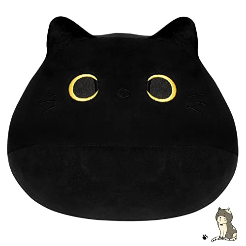 Black Cat Plush, Black Cat Plushie, Cat Plush, Cat Pillow Plush, Cat Pillow, Giant Cat Plush Cat Plush, Black Cat Plush, Kawaii Cat Plush, Cat Plush Pillow, Black Cat Stuffed Animal, Plush Pillow
