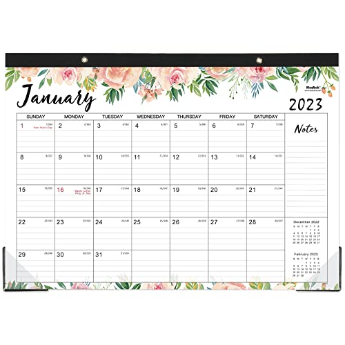 2023-2024 Desk Calendar – Jan 2023 – Jun 2024, 18 Months Large Monthly Desk Calendar, 17″ x 12″, Desk Pad, Large Ruled Blocks, to-do List & Notes, Best Desk/Wall Calendar for Planning or Organizing