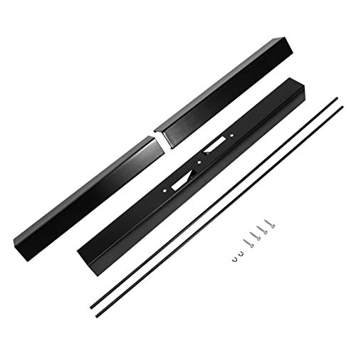 Stanbroil Adjustable Rod and Valance Kit for Fireplace Spark Screens