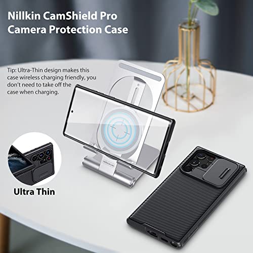 Nillkin for Samsung S22 Ultra Case, CamShield Pro Galaxy S22 Ultra Case with Slide Camera Cover, Slim Rugged Phone Case for Samsung Galaxy S22 Ultra 5G- Black 6.8” | The Storepaperoomates Retail Market - Fast Affordable Shopping