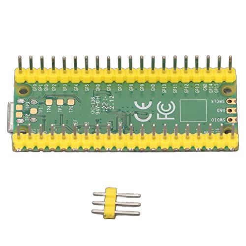 for RPI Development Board, Dual Core Processor Compact Structure Fast Storage Microcontroller Development Board Support Programmable for Computer(Raspberry Pi pico (with soldered headers)) | The Storepaperoomates Retail Market - Fast Affordable Shopping