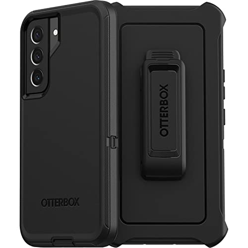OTTERBOX DEFENDER SERIES SCREENLESS EDITION Case for Galaxy S22 – BLACK