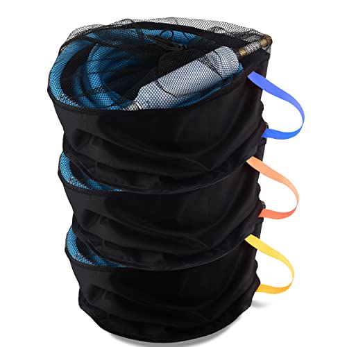 Safoner Waterproof RV Hose Storage Bag Organizer for Fresh, Grey, Black, Sewer Water Hoses, Electrical Cords- 3 Packs