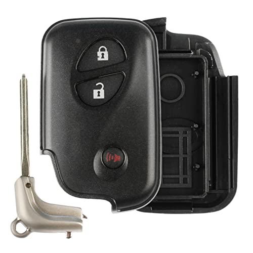 Keyless Option Remote Key Fob Shell Smart 3btn Case For Lexus (HYQ14AAB)