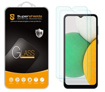 (2 Pack) Supershieldz Designed for Samsung Galaxy A03s Tempered Glass Screen Protector, Anti Scratch, Bubble Free | The Storepaperoomates Retail Market - Fast Affordable Shopping