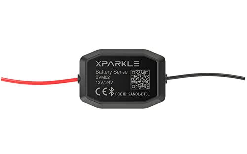 Xparkle BVM02 Battery Sense Car Battery Health Monitor with Bluetooth and Phone App