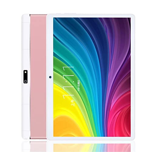CAOY Android Tablet All-new Fire 9.6Inch, 8.1 1GB+ 16G 10 mm Thin Body, Alloy Metal Cover, 1280 X 800 IPS HD Display, Long Battery Life, Dual Camera, Smart Table N960 Unlocked Phablet (Pink)