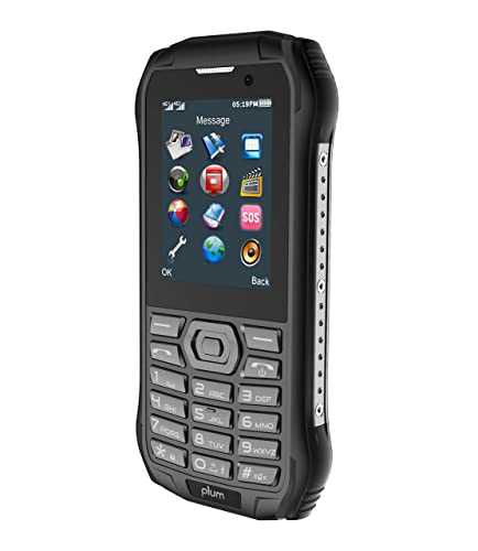Plum Ram 10 4G LTE Unlocked Rugged Phone 2022 Model – ATT, Tmobile – Black