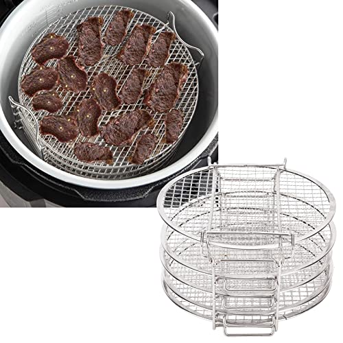 Paweden Fryer Rack, Stackable Dehydrator Rack Stainless Steel Drying Rack with Anti Scalding Gloves Fit for Ninja Foodi Fryer | The Storepaperoomates Retail Market - Fast Affordable Shopping