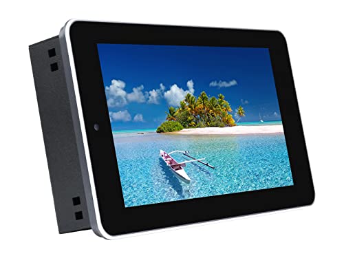 Waveshare 7inch Touch Screen All-in-One Kit Designed for Raspberry Pi CM4 with 5MP Camera Aluminum Case Includes CSI, HDMI, USB, M.2, ETH, RS232, RS485 Interfaces