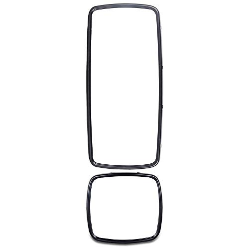 AUTOMUTO Hood Door Mirrors Fits for 2004-2016 for Freightliner for Columbia M2 Truck Door Mirrors with Passenger and Driver LH+RH Side Mirror