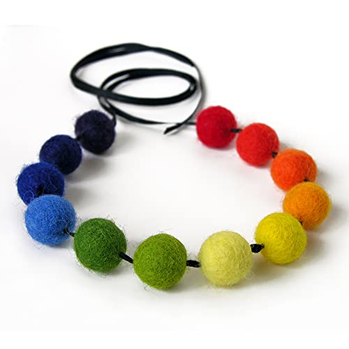 Glaciart One Felt Pom Poms, Wool Balls (80 Pcs) 4 Sizes: 1 cm, 1.5 cm, 2 cm & 2.5 cm, Handmade Felted 20 Color (Red, Pink, Blue, Yellow, White, Pastel & More),Bulk Small Puff for Felting & Garland | The Storepaperoomates Retail Market - Fast Affordable Shopping