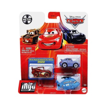 Disney Pixar Cars Mini Racers Radiator Springs 3-Pack, Lightning McQueen, Rotor Turbosky & Sally | The Storepaperoomates Retail Market - Fast Affordable Shopping