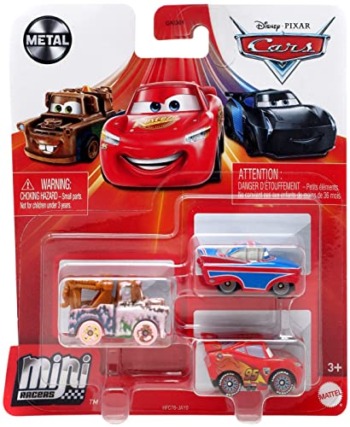 Disney Pixar Cars Mini Racers International Adventure 3-Pack, Soapy Mater, Racing Wheels Lightning McQueen & Union Jack Ramone | The Storepaperoomates Retail Market - Fast Affordable Shopping