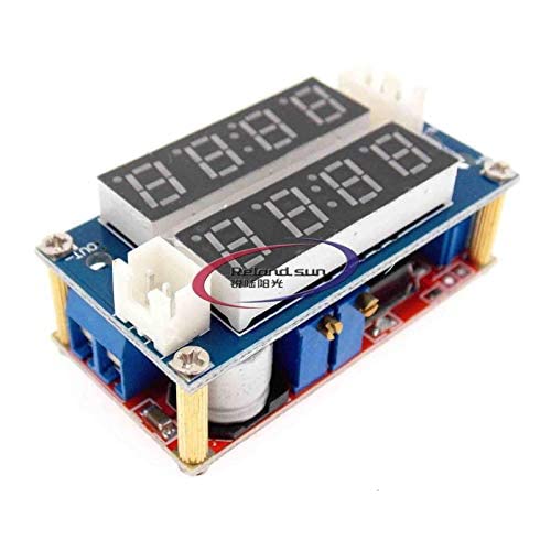 5A Constant Current/Voltage LED Driver Battery Charging Module Voltmeter Ammeter