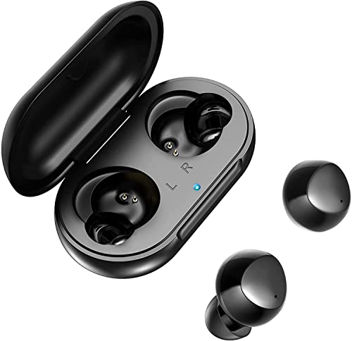 Kurdene Wireless Earbuds,Bluetooth Earbuds with Charging Case,Touch Control Bluetooth 5.2 Sport Headphones with Mics Earphones in-Ear Premium Deep Bass (Black) | The Storepaperoomates Retail Market - Fast Affordable Shopping
