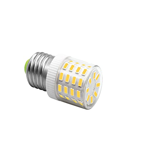 LFLAMPON E26 LED Bulb Daylight White 5000K 5W Refrigerator Appliance Light Bulbs 50W Equivalent Halogen 600LM AC85-265V Lightbulb Decorative Freezer Lighting Not-Dimmable (1 Pack)
