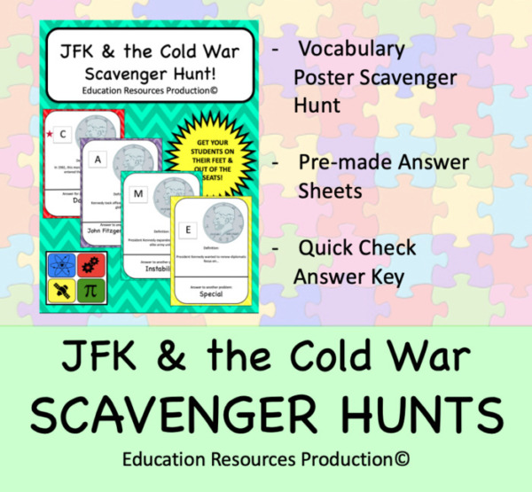 JFK & the Cold War Scavenger Hunt Activity