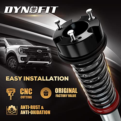 Dynofit 2.5 In Front Leveling Lift Kits for 2019+ Ford Ranger 2WD 4WD, Raise 2.5″ Front Strut Spacer Suspension Leveling Kits Lift Spacers | The Storepaperoomates Retail Market - Fast Affordable Shopping