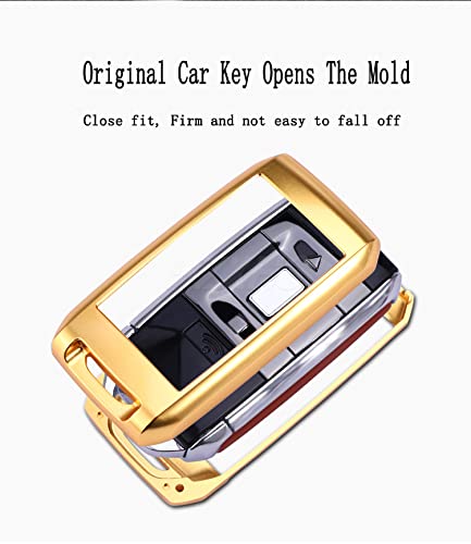 HZXHS for Rolls-Royce Cullinan Phantom Ghost Surface 24K Gold-Plated Version CAR Key Case Key Protection Key Fob Keychain Protective Case Cover Shell (Surface 24K Gold), 3.15 x 2.36 x 1.18 inches | The Storepaperoomates Retail Market - Fast Affordable Shopping
