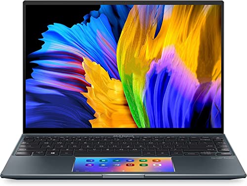 ASUS ZenBook 14”WQXGA+ 16:10 OLED Touchscreen Display Laptop | Intel Core i7-1165G7 | NVIDIA GeForce MX450 | Backlit Keyboard | Windows 11 Pro | Grey (Gray, 16GB RAM | 512GB SSD)