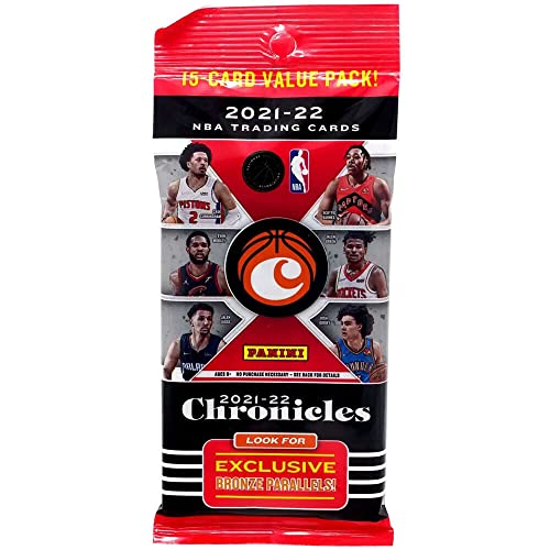 2021/22 Panini Chronicles Draft Picks Basketball CELLO/VALUE box (12 pks/bx)