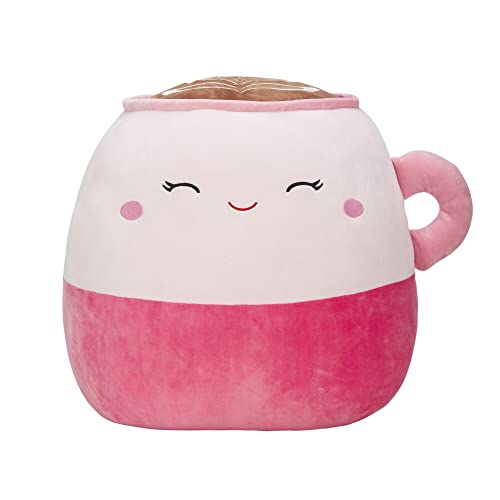 Squishmallow Jumbo 20″ Emery The Latte – Official Kellytoy Plush – Large Soft and Squishy Coffee Stuffed Animal Toy – Great for Kids