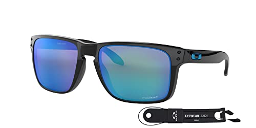 Oakley Holbrook XL OO9417 941703 Sunglasses For Men Bundle Leash + VISIOVA Accessories