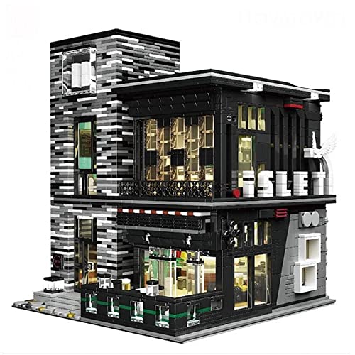 General Jim’s Pub and Restaurant Modular Building Blocks Toy Bricks Set Two Level Amazingly Detailed Building Bricks MOC Toy Set