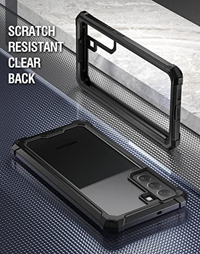 Poetic Guardian Case for Samsung Galaxy S22 5G 6.1″ (2022) [6FT Mil-Grade Drop Tested], Built-in Screen Protector Work with Fingerprint ID, Full Body Rugged Shockproof Cover Case, Black/Clear | The Storepaperoomates Retail Market - Fast Affordable Shopping