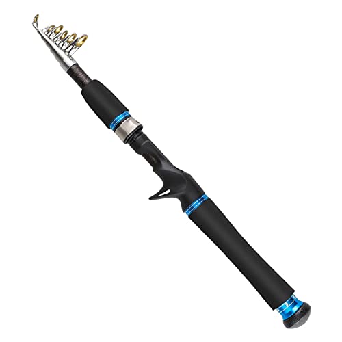 Fishing Rods Telescopic Fishing Pole Durable Lightweight Sensitive 24T Carbon Fiber Ultralight Travel Saltwater Freshwater Bass Salmon Trout Fishing