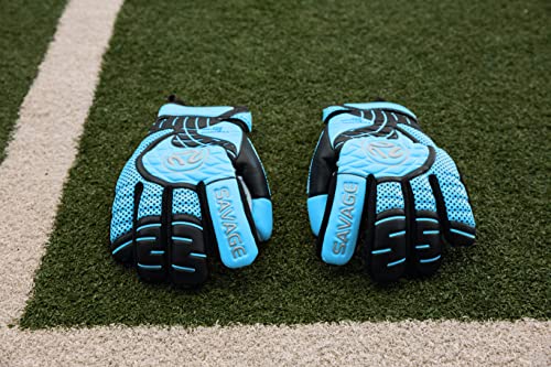 K-LO Savage Rise Soccer Goalie Gloves, Fingersave Goalkeeper Glove, Protection for All Five Fingers for Injury Support, Improve Shot Blocking, Super Sticky Grip Palm, Unisex, Youth & Adult Sizes | The Storepaperoomates Retail Market - Fast Affordable Shopping