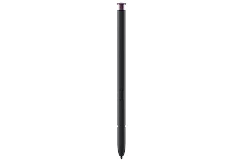 SAMSUNG Galaxy S22 Ultra Replacement S Pen, Slim 0.7mm Tip, 4096 Pressure Levels for Writing, Drawing, Remote Control for Apps w/ Bluetooth, Air Command Features, US Version, Burgundy