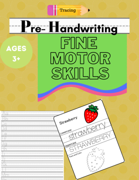 Prewriting Tracing Worksheets: Letters, Numbers & Shapes Tracing for Preschoolers Practice For Kids, Ages 3-5, Alphabet Writing Practice.
