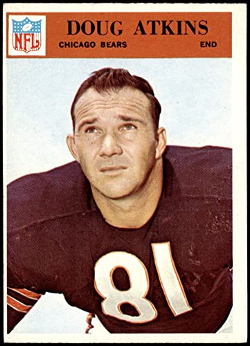 1966 Philadelphia # 28 Doug Atkins Chicago Bears (Football Card) VG/EX Bears Tennessee