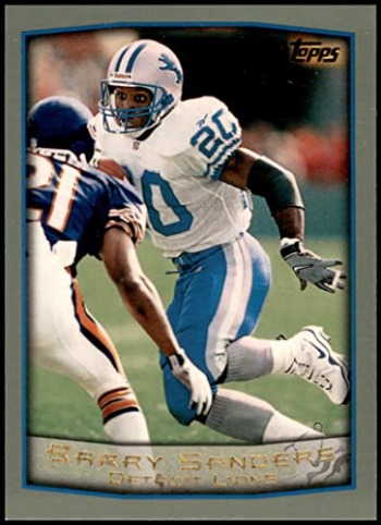 1999 Topps # 200 Barry Sanders Detroit Lions (Football Card) NM/MT Lions Oklahoma St | The Storepaperoomates Retail Market - Fast Affordable Shopping