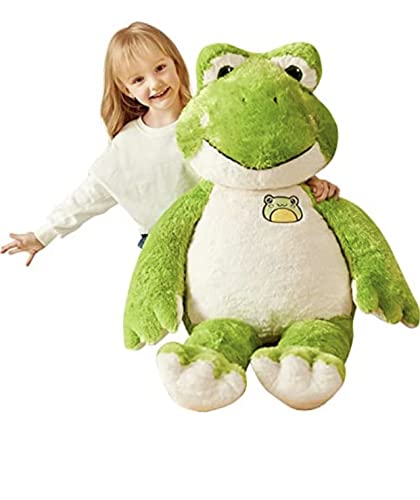 MSFT Cartoon Children Cut The Rope Green Frog Animal Plush Toys Game Stuffed (The Cut Rope Green Frog Plush 8”/20 cm)