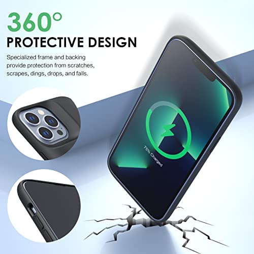 Battery Case for iPhone 13 Pro Max [8600mAh] Portable Rechargeable Charger Case Extended Battery Pack for iPhone 13 Pro Max Protective Charging Case (6.7 inch) with Tempered-Glass Screen Protector | The Storepaperoomates Retail Market - Fast Affordable Shopping