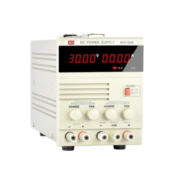 NHJYKJ Four-Digit Display Linear Power Transformer MCH-305B 30V 5A Adjustable DC Power Supply for Laboratory (Size : 220V)