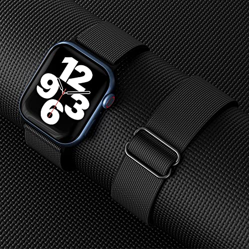 ORIbox Compatible with Apple Watch Bands 45mm 44mm 42mm, Adjustable Elastic Nylon Woven Loop Wristband for iWatch Series SE 8 7 6 5 4 3 2 1 for Women Men | The Storepaperoomates Retail Market - Fast Affordable Shopping