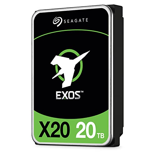 Seagate Exos X20 20TB SATA HDD SATA 6Gb/s 7200 RPM (ST20000NM007D)