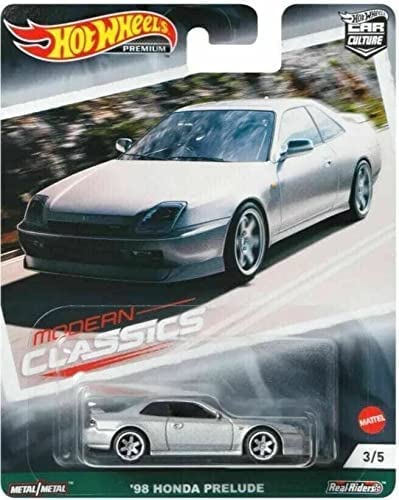 Hot Wheels ’98 Honda Prelude – Modern Classics Series 3/5 – Silver