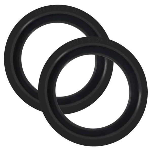2Pcs RV Toilet Valve Parts Toilet Seal Replacement Toilet Flush Ball Ring Seal Kit Replacement for Dometic RV Toilets 300 310 320 Series Pedal Flush Valve Toilets Gaskets Sealand Parts 385311658