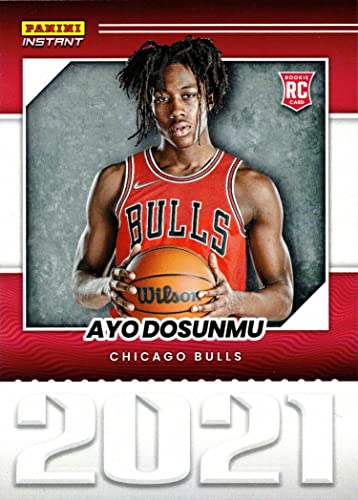 2021-22 Panini Instant Year One Basketball #YO-31 Ayo Dosunmu Rookie Card Bulls – Only 387 made!