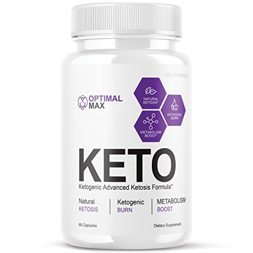 IDEAL PERFORMANCE Optimal Max Keto Pills Weight Shark Management Loss Burner Diet Ketosis Support (60 Capsules)