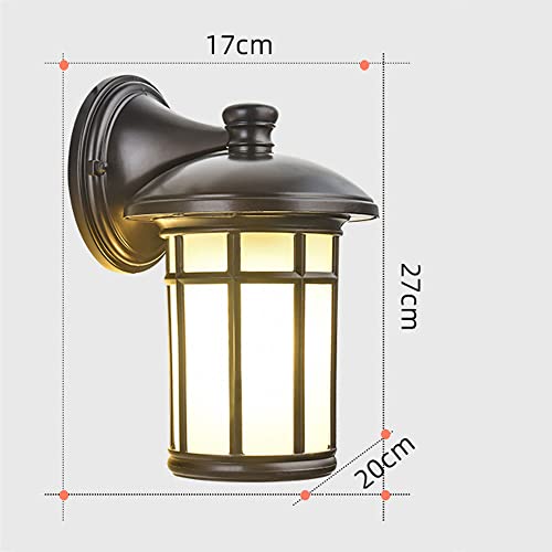 SDUYTEG Contemporary Outdoor Wall Lantern Glass Sconce for Exterior House Porch Patio Outside Deck Garage Yard Front Door Garden Home | The Storepaperoomates Retail Market - Fast Affordable Shopping