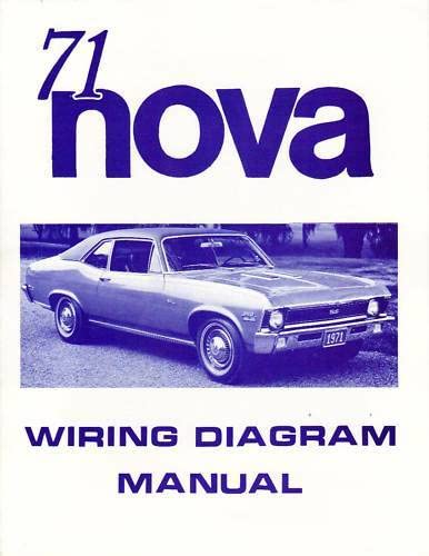 1971 CHEVY NOVA WIRING DIAGRAM MANUAL – LICENSED REPRINT