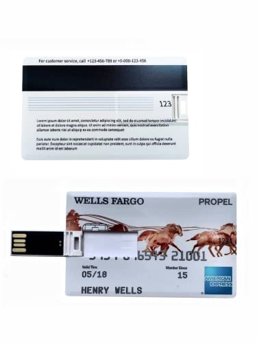 White USB Flash Drive 64GB Thumb Drive High Speed USB Drive USB 2.0 Memory Stick Credit Card Design