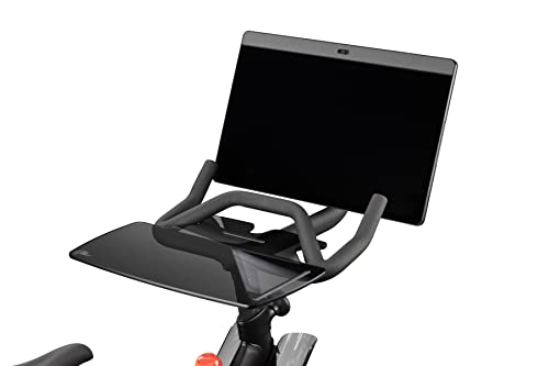 TFD Compatible Peloton Desk Tray (Bike+ Models Only), Black Edition for Peloton for Laptop, Phone or Book – Acrylic Peloton Tray for Bike+ – The Ultimate Peloton Bike Accessories
