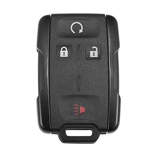 X AUTOHAUX 4 Button Keyless Entry Remote Control Replacement Key Fob Proximity Smart Fob M3N32337100 for Chevrolet Colorado 2015-2021 315MHz